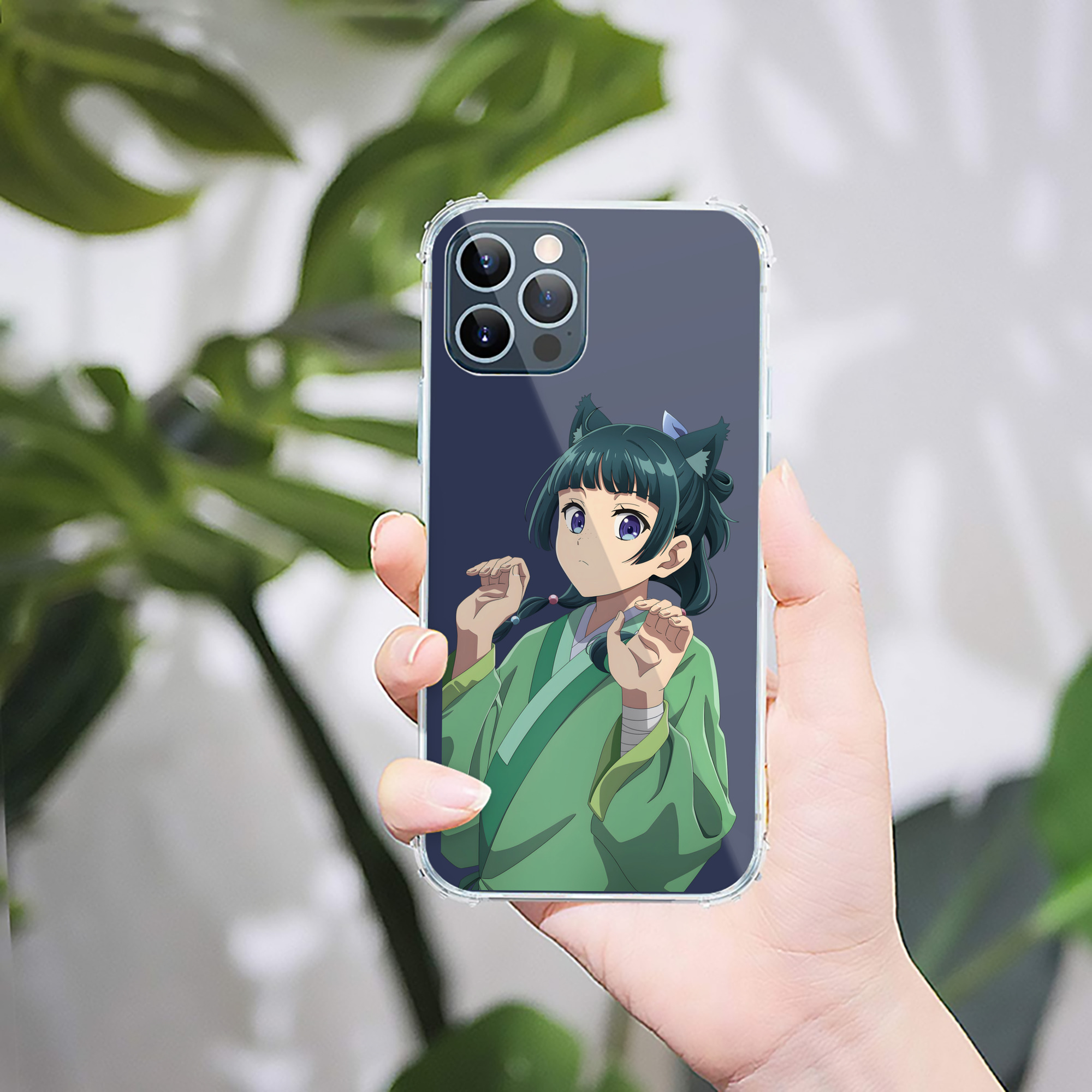 （画像用） 薬屋のひとりごと The Apothecary Diaries 【iPhone 12シリーズ対応】透明スマホケース（クリアソフトケース）